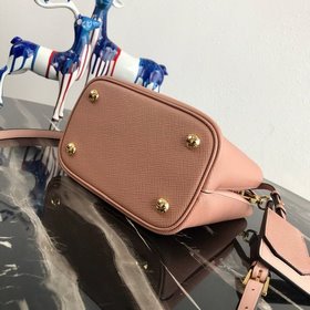 Prada Модель： 1BA217 (мини-размер) Сумка-бочка из кожи Saffiano К
