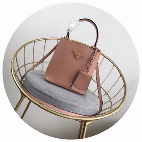 Prada Модель： 1BA217 (мини-размер) Сумка-бочка из кожи Saffiano К