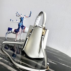 Модель Prada： 1BA217 (мини-размер) Сумка-бочка из кожи Saffiano К