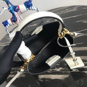 Модель Prada： 1BA217 (мини-размер) Сумка-бочка из кожи Saffiano К