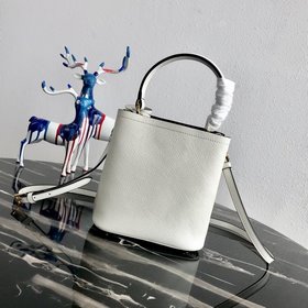 Модель Prada： 1BA217 (мини-размер) Сумка-бочка из кожи Saffiano К