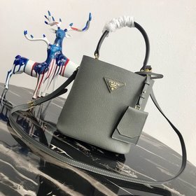 Модель Prada： 1BA217 (мини-размер) Сумка-бочка из кожи Saffiano К