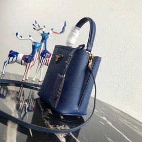 Модель Prada： 1BA217 (мини-размер) Сумка-бочка из кожи Saffiano К