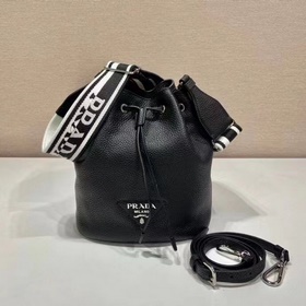 Prada Новая сумка-бакет с двумя ремнями Модель 1BE060 Двойные рем