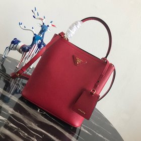 Prada Артикул： 1BA21 Сумка с двумя отделениямиз кожи Saffiano Ко