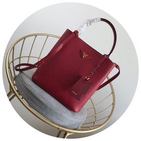 Prada Артикул： 1BA21 Сумка с двумя отделениямиз кожи Saffiano Ко