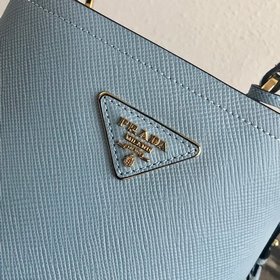 Prada, модель： 1BA217 (мини-размер), сумка-бочка Материал： кожа S