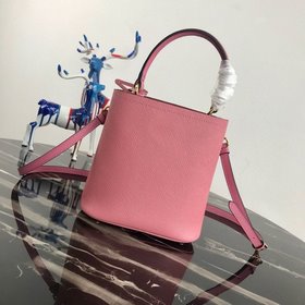 Модель Prada： 1BA217 (мини-размер) Сумка-бочка из кожи Saffiano К
