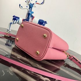 Модель Prada： 1BA217 (мини-размер) Сумка-бочка из кожи Saffiano К