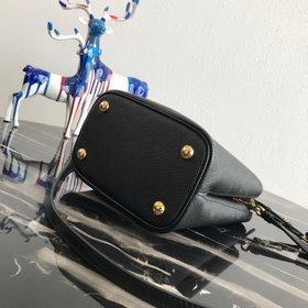 Модель Prada： 1BA217 (мини-размер) Сумка-бочка из кожи Saffiano К