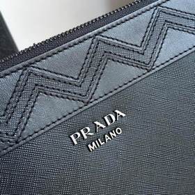 PRADA Новая модель сумки, артикул： 2NE009, черный/красный, новейш