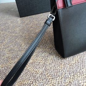 PRADA Новая модель сумки, артикул： 2NE009, черный/красный, новейш