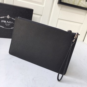 Модель PRADA： 2NG005 Черный/зеленый. Изготовлен из импортной кожи