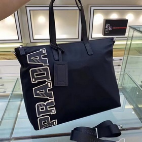 Новая сумка Prada, модель 2VG024, черно-белые буквы Изготовлена и