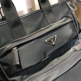 Prada Модель： 2VG040 Мужская сумка из нейлона Импортная ткань па
