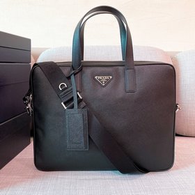 Prada  Артикул： 2VE368 Мужская сумка Импортная кожа Saffiano с 