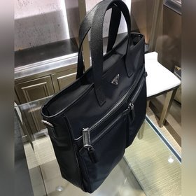 Prada Модель： 2VG860 Мужская сумка из нейлона Импортная ткань па