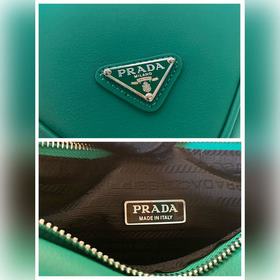 Prada Треугольная сумка Артикул： 1NQ043 Новая модель Эта треугол