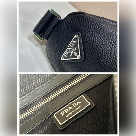 Prada  Кожаная сумка-треугольник Модель： 2VY007 Эта многофункцио