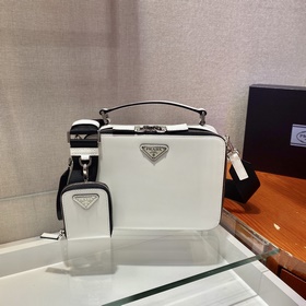 PRADA Новая сумка для фотоаппарата Модель： 2VH069 Глянцевая Эта
