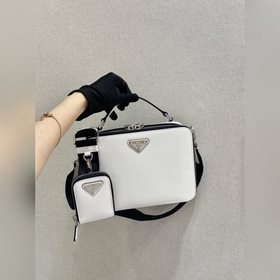 PRADA Новая сумка для фотоаппарата Модель： 2VH069 Глянцевая Эта 
