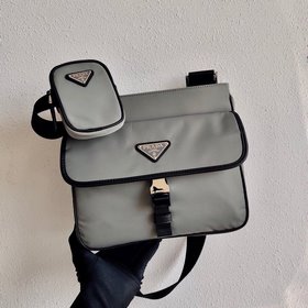Новая сумка через плечо для мужчин от Prada Артикул： 2VH110 Нейл