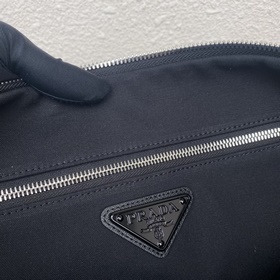 Prada Большая сумка из парусины Модель： 2VY007 Популярная сумка 