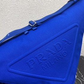 Prada Большая сумка из парусины Модель： 2VY007 Популярная сумка 