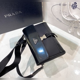 Prada Новый мужской чехол для мобильного телефона из блестящей к