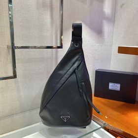 Prada Новая сумка на грудь Модель： 2VZ092 Полностью из кожи Мужс