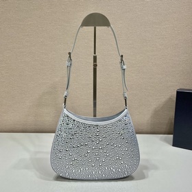 Prada Сумка под мышку с звездочками Модель： 1BC169 Новый цвет Эт