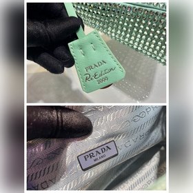Prada  Сверкающая сумка Hobo Новый номер модели： 1NE515 Сверкающ