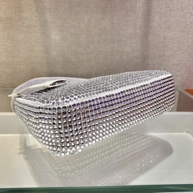Prada  Сверкающая сумка Hobo Новый номер модели： 1NE515 Сверкающ