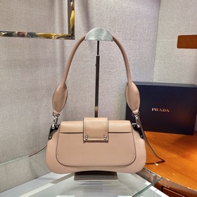 PRADA сумка под мышку, новейшая женская модель, артикул： 1BD168,