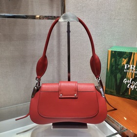 PRADA Новая модель женской сумки под мышку в новых цветах Модель：