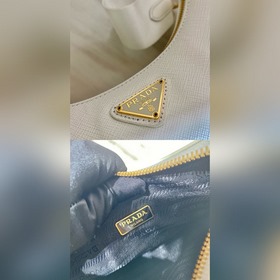 PRADA Золотая фурнитура, три в одном Новый цвет： 1BH204 Кожа/зол