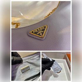 PRADA Новая модель с золотыми металлическими деталями, номер мод