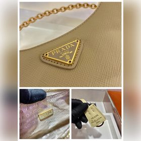 PRADA Новая модель с золотыми металлическими деталями, номер мод
