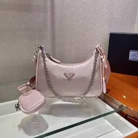 PRADA Новый номер модели： 1BH204, нейлоновая сумка Hobo для ноше
