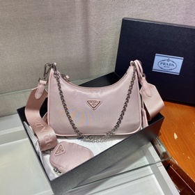 PRADA Новый номер модели： 1BH204, нейлоновая сумка Hobo для ноше