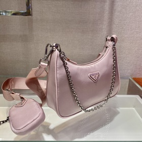 PRADA Новый номер модели： 1BH204, нейлоновая сумка Hobo для ноше