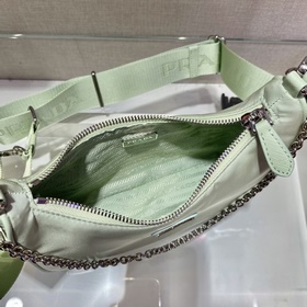 PRADA Новый номер модели： 1BH204, нейлоновая сумка Hobo для ноше