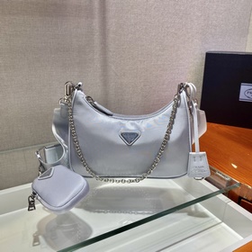 PRADA Новый номер модели： 1BH204, нейлоновая сумка Hobo для ноше