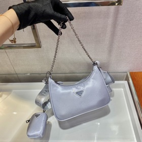 PRADA Новый номер модели： 1BH204, нейлоновая сумка Hobo для ноше