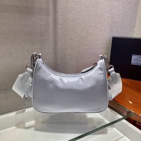 PRADA Новый номер модели： 1BH204, нейлоновая сумка Hobo для ноше
