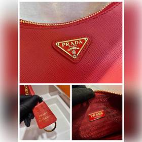 PRADA Новая модель с золотыми металлическими деталями, номер мод