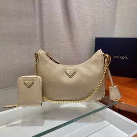 PRADA Новая модель с золотыми металлическими деталями, номер мод