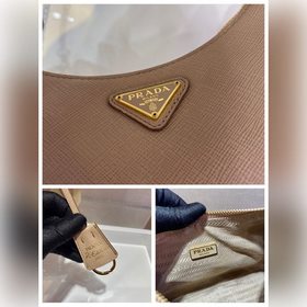 PRADA Новая модель с золотыми металлическими деталями, номер мод