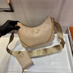 PRADA Новая модель с золотыми металлическими деталями, номер мод