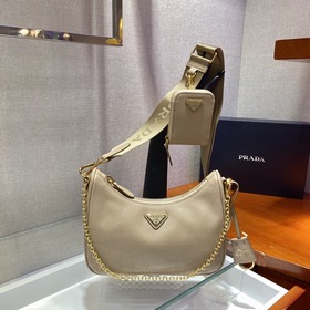 PRADA Новая модель с золотыми металлическими деталями, номер мод